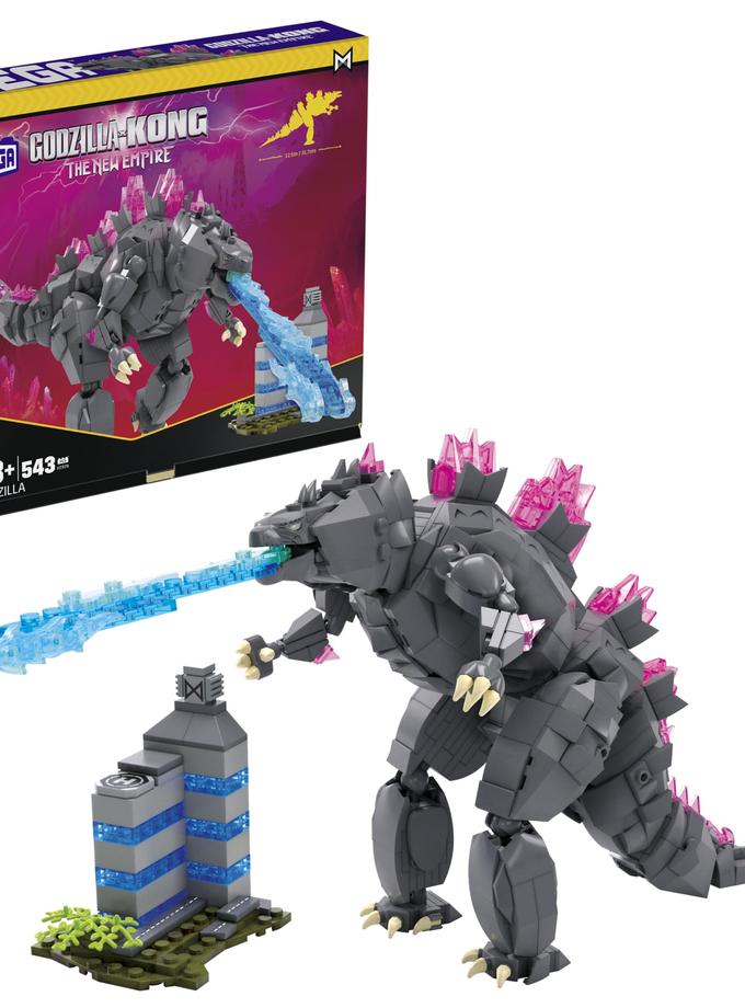 MEGA Godzilla x Kong: The New Empire Godzilla Building Set Free shipping