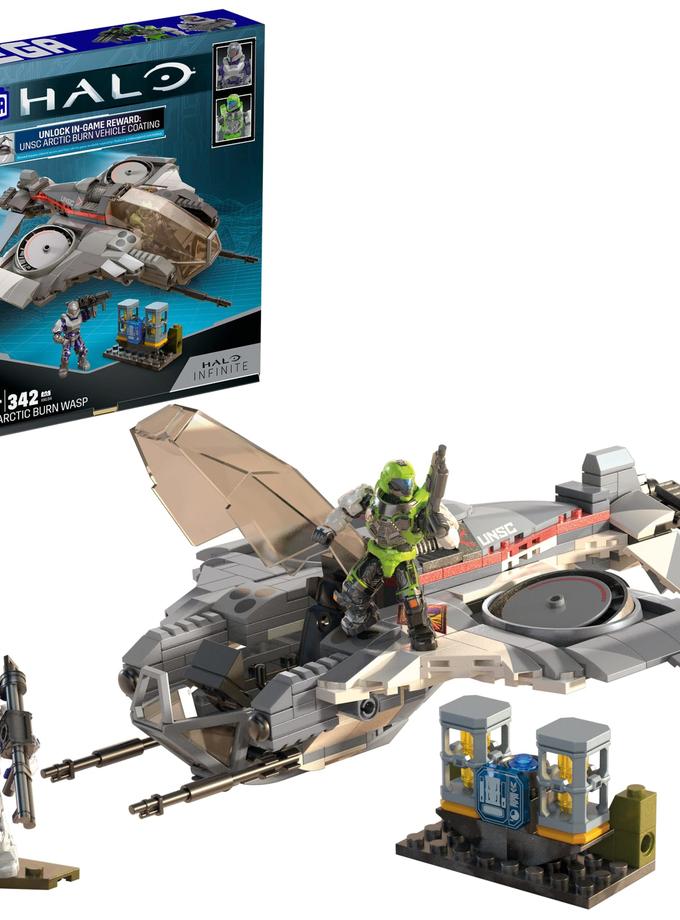 MEGA Halo UNSC Arctic Burn Wasp Building Toy Kit For Sale