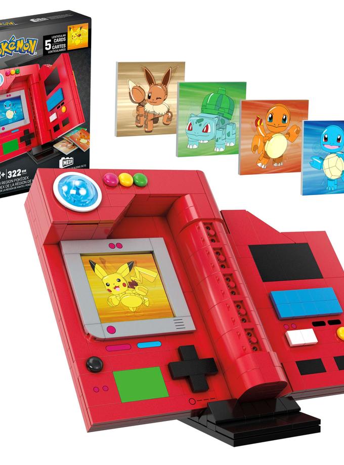 MEGA Pokémon Kanto Region Pokédex Building Kit Same Day Delivery