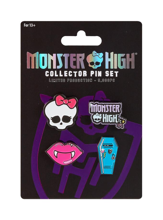 Monster High Collector Enamel Pin Set New Arrival