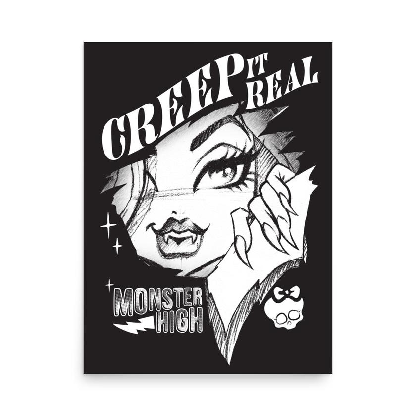 Monster High Creep it Real Poster Free shipping