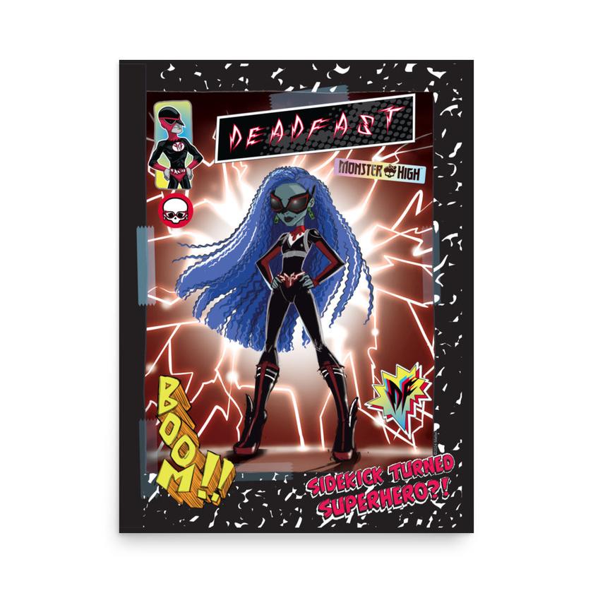 Monster High Deadfast Ghoulia Yelps Lightning Poster Same Day Delivery