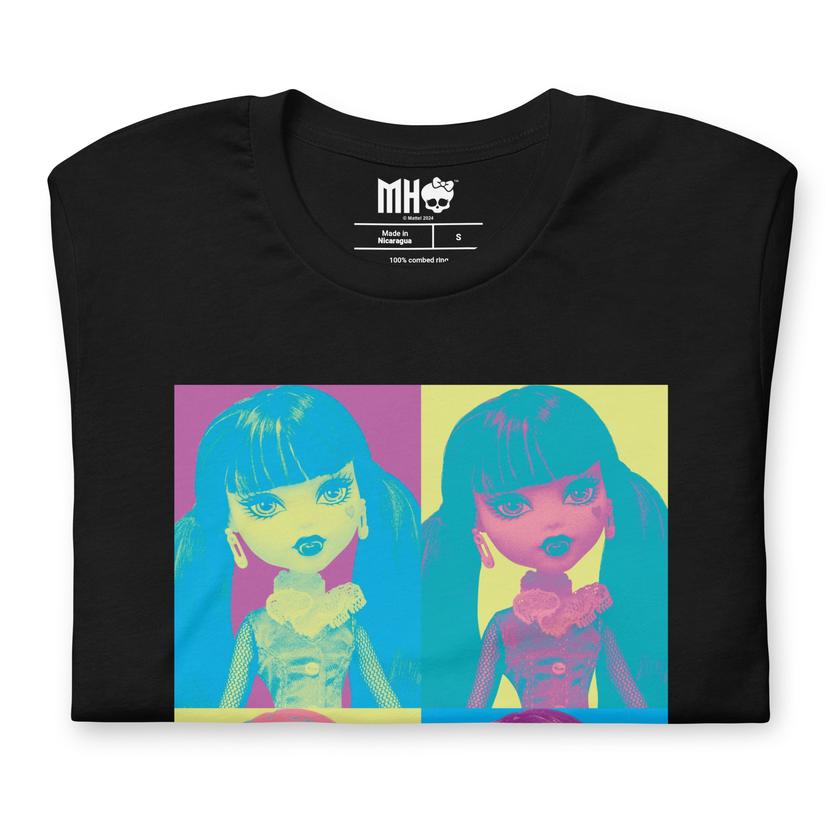 Monster High Draculaura Black T-Shirt High Quality