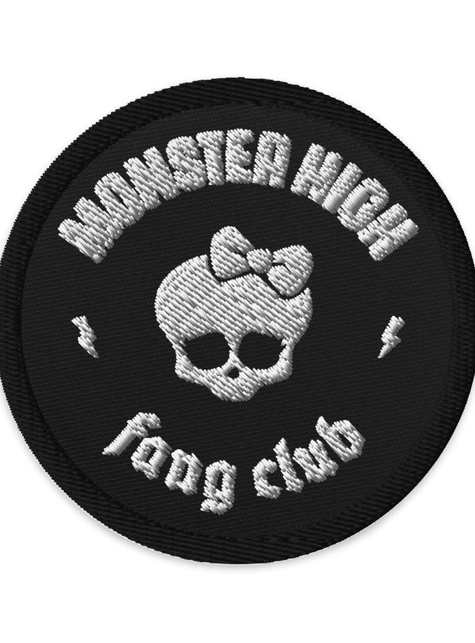 Monster High Fang Club Embroidered Patch Best Buy