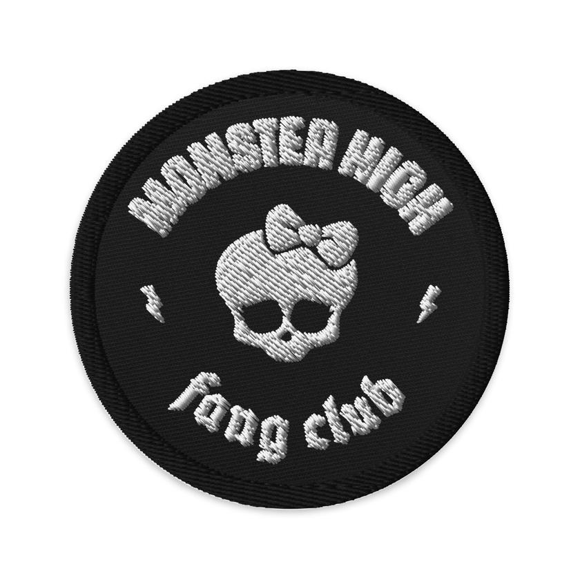 Monster High Fang Club Embroidered Patch Best Buy