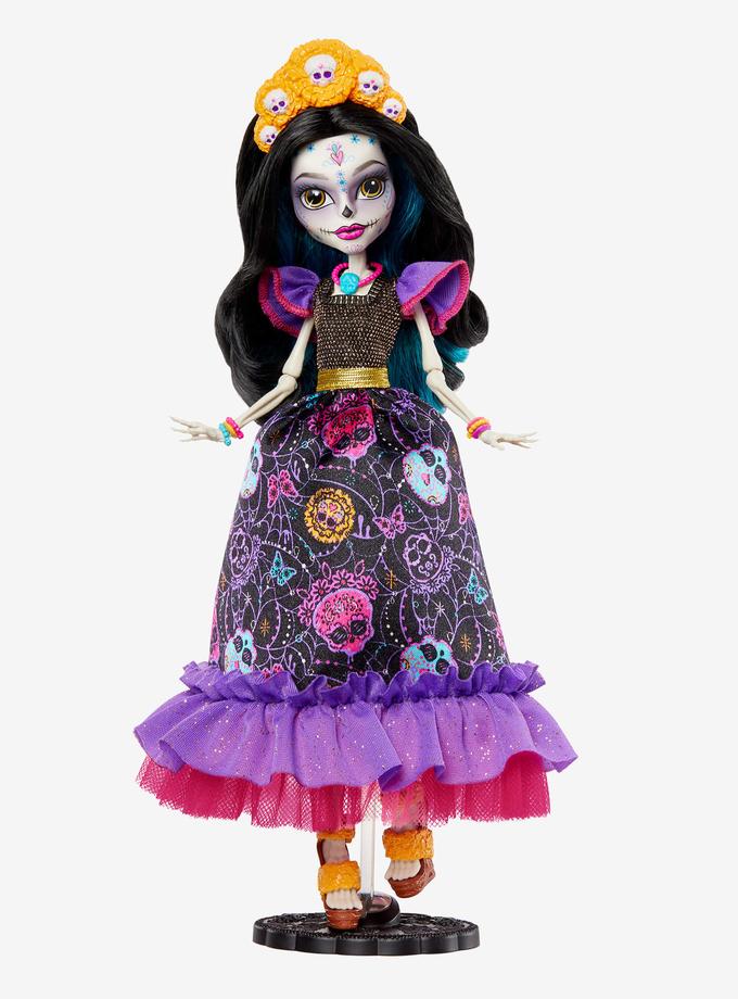 Monster High Howliday Día De Muertos Skelita Calaveras Doll Free shipping