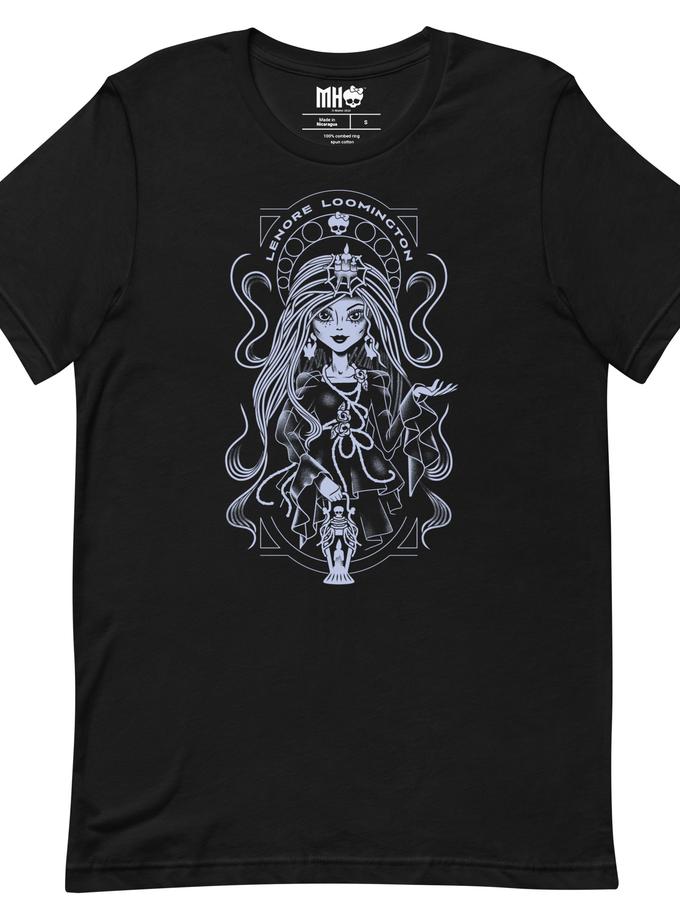 Monster High Lenore Loomington Black T-Shirt High Quality