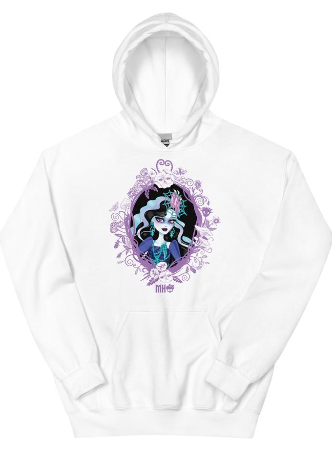 Monster High Lenore Loomington White Hoodie Free shipping