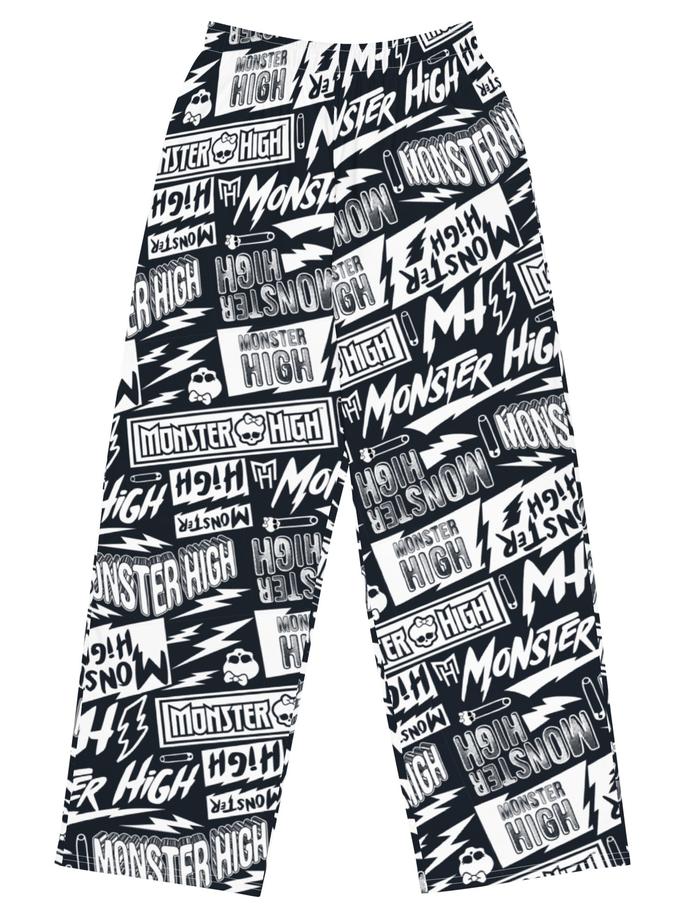 Monster High Logo Wide Leg Pants For Sale