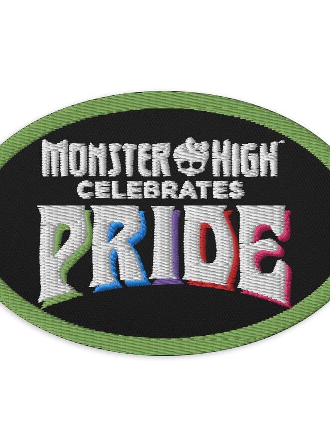 Monster High Pride Embroidered Patch (Jeremy Holder) High Quality