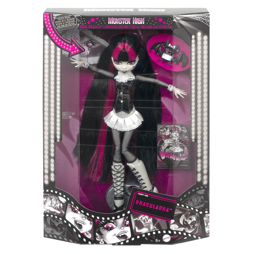 Monster High Reel Drama Draculaura Doll For Sale