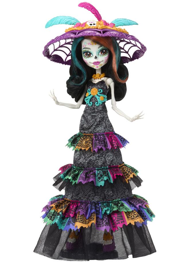 Monster High Skelita Calaveras Dia de Muertos 2024 Doll For Sale