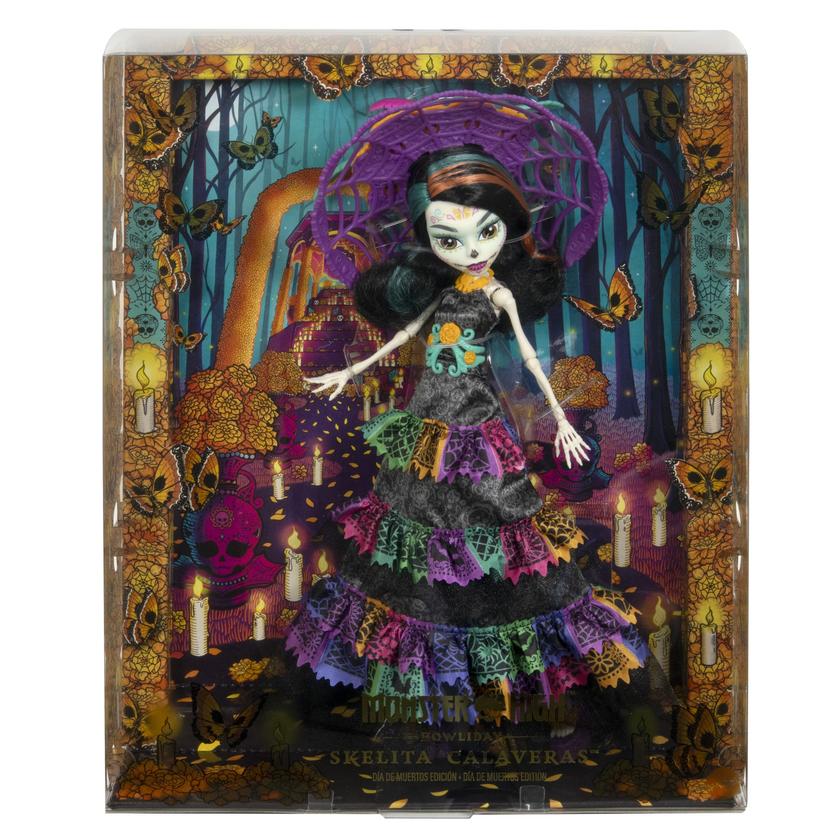 Monster High Skelita Calaveras Dia de Muertos 2024 Doll For Sale