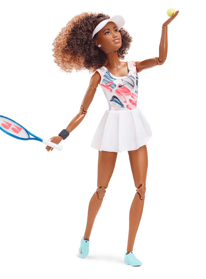 Naomi Osaka Barbie Doll Free shipping