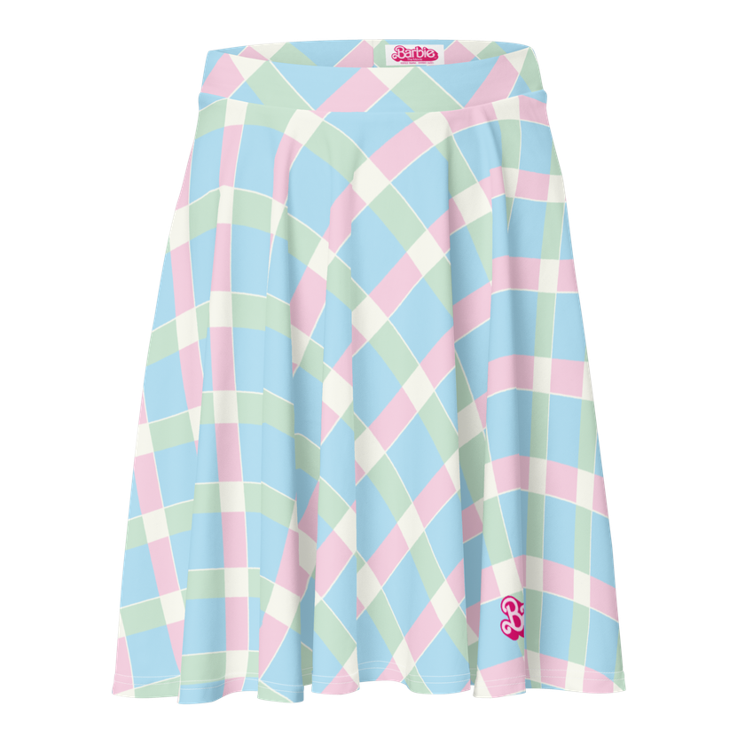 Printed Plaid Barbie Skirt - Barbie the Movie For Sale