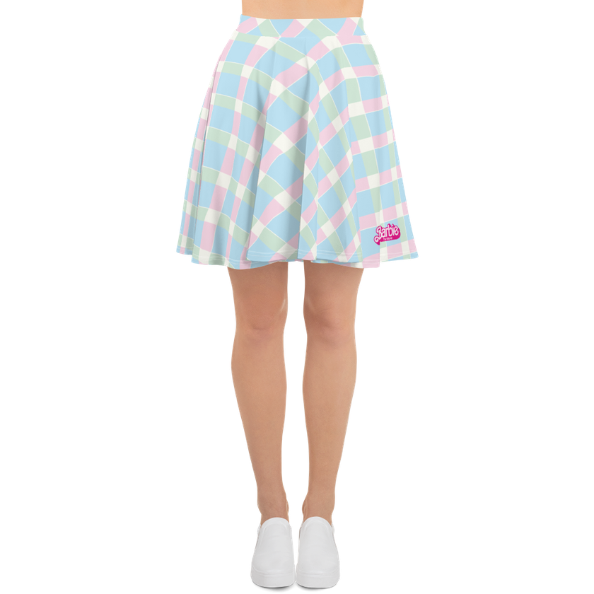 Printed Plaid Barbie Skirt - Barbie the Movie For Sale