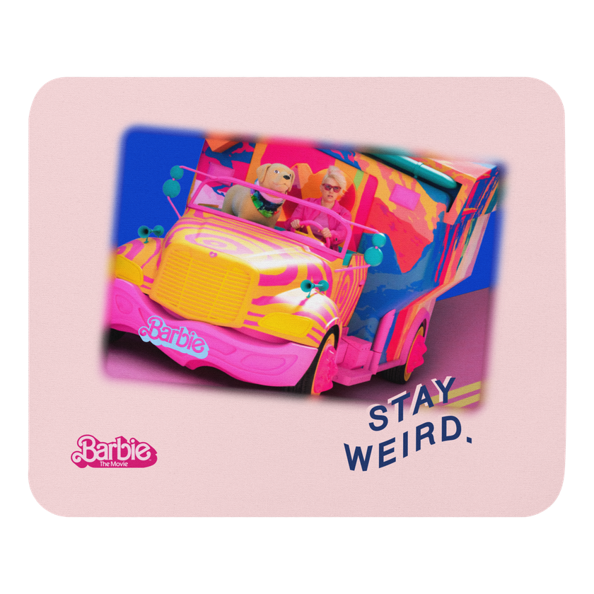 Stay Weird Mouse Pad – Barbie The Movie For Sale