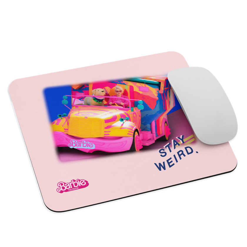 Stay Weird Mouse Pad – Barbie The Movie For Sale