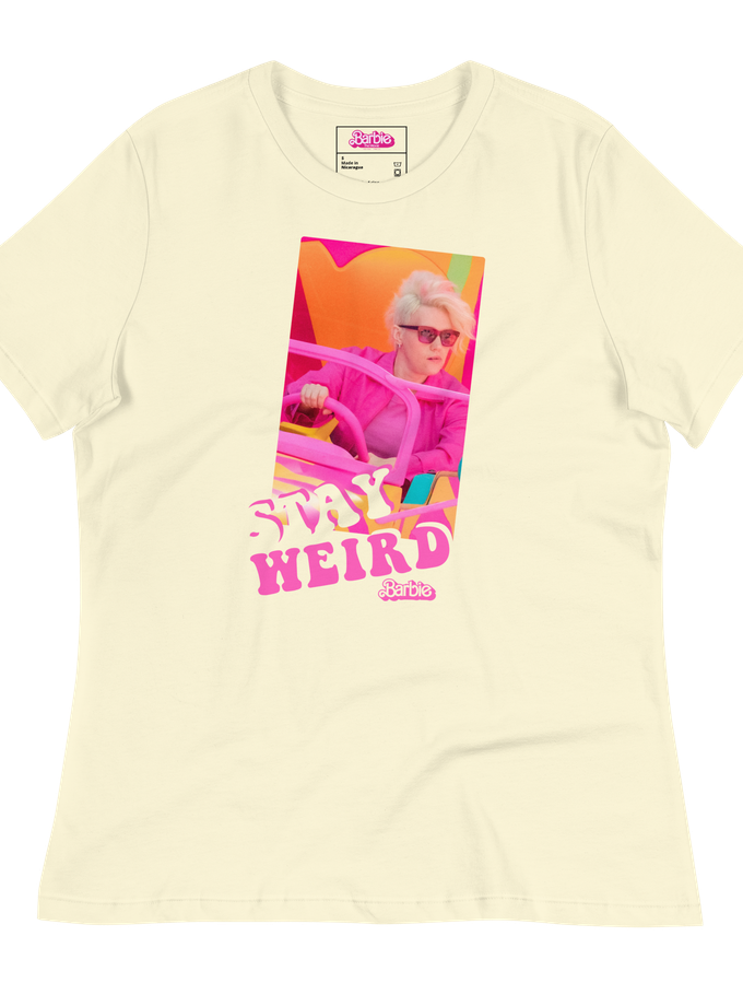 Stay Weird T-shirt – Barbie The Movie Free shipping