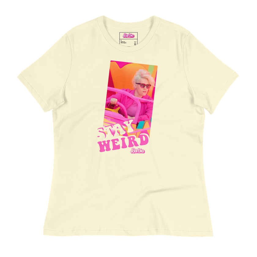 Stay Weird T-shirt – Barbie The Movie Free shipping