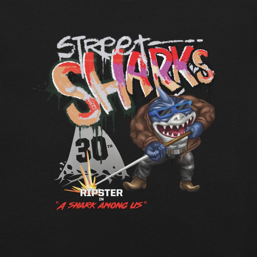 Street Sharks 30th Anniversary Ripster T-Shirt Best Seller