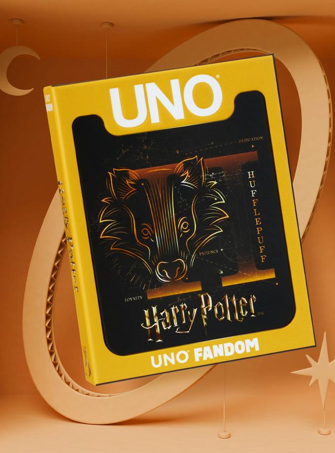 UNO Fandom Harry Potter Hufflepuff Game Deck For Sale