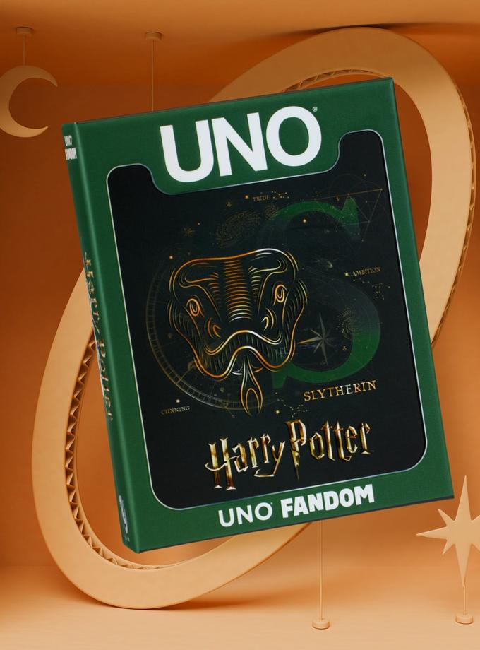 UNO Fandom Harry Potter Slytherin Game Deck Best Seller