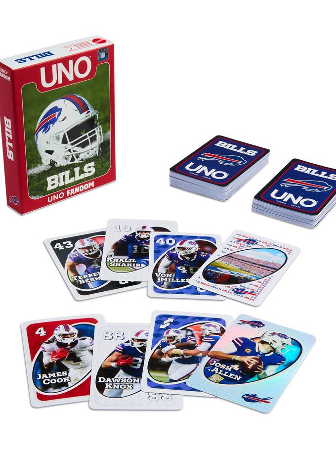 UNO Fandom NFL Buffalo Bills Game Deck Best Buy