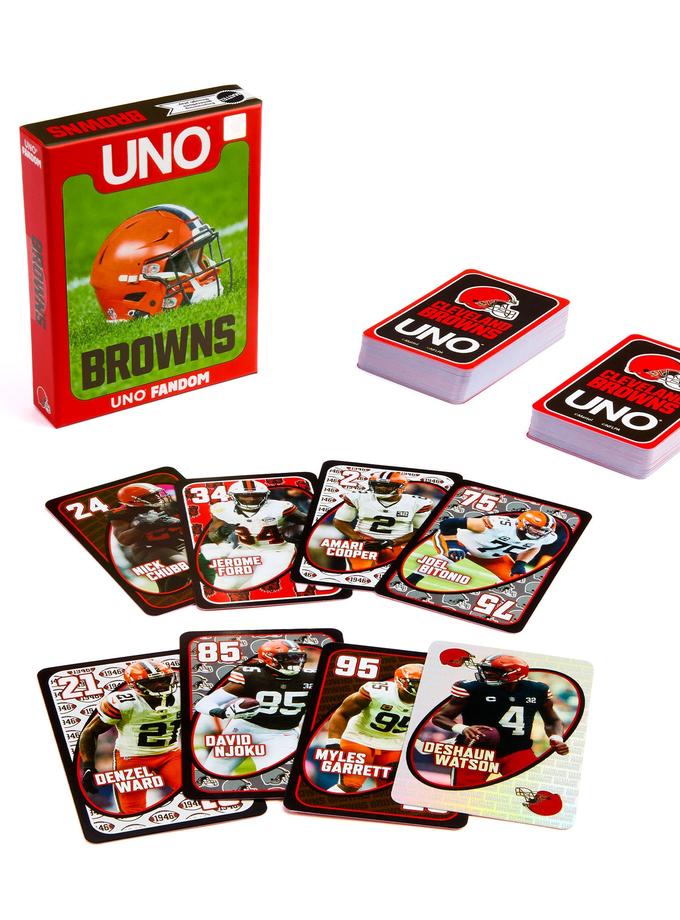 UNO Fandom NFL Cleveland Browns Game Deck Same Day Delivery