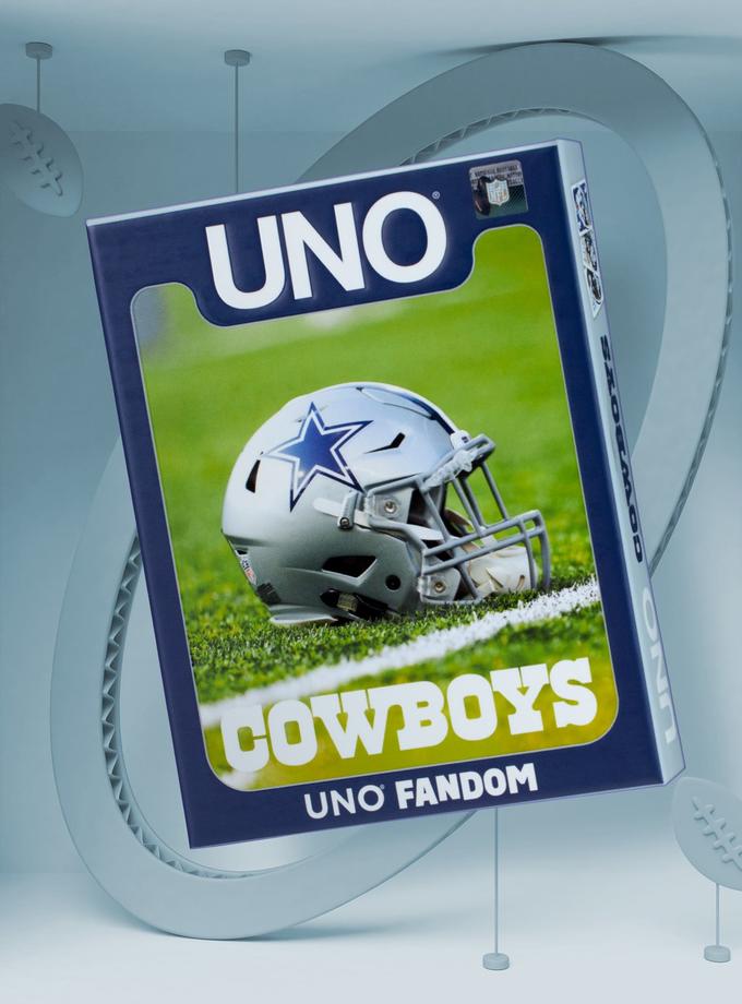 UNO Fandom NFL Dallas Cowboys Game Deck Best Seller