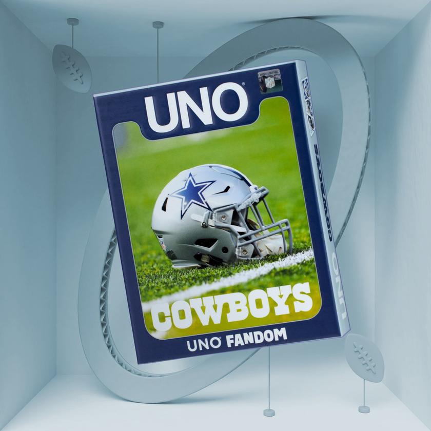 UNO Fandom NFL Dallas Cowboys Game Deck Best Seller