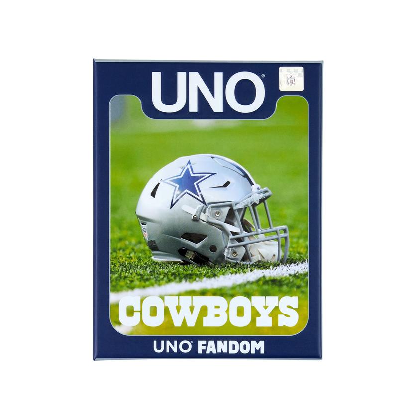 UNO Fandom NFL Dallas Cowboys Game Deck Best Seller