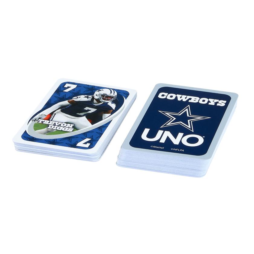 UNO Fandom NFL Dallas Cowboys Game Deck Best Seller