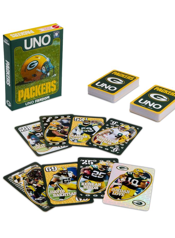 UNO Fandom NFL Green Bay Packers Game Deck New Arrival