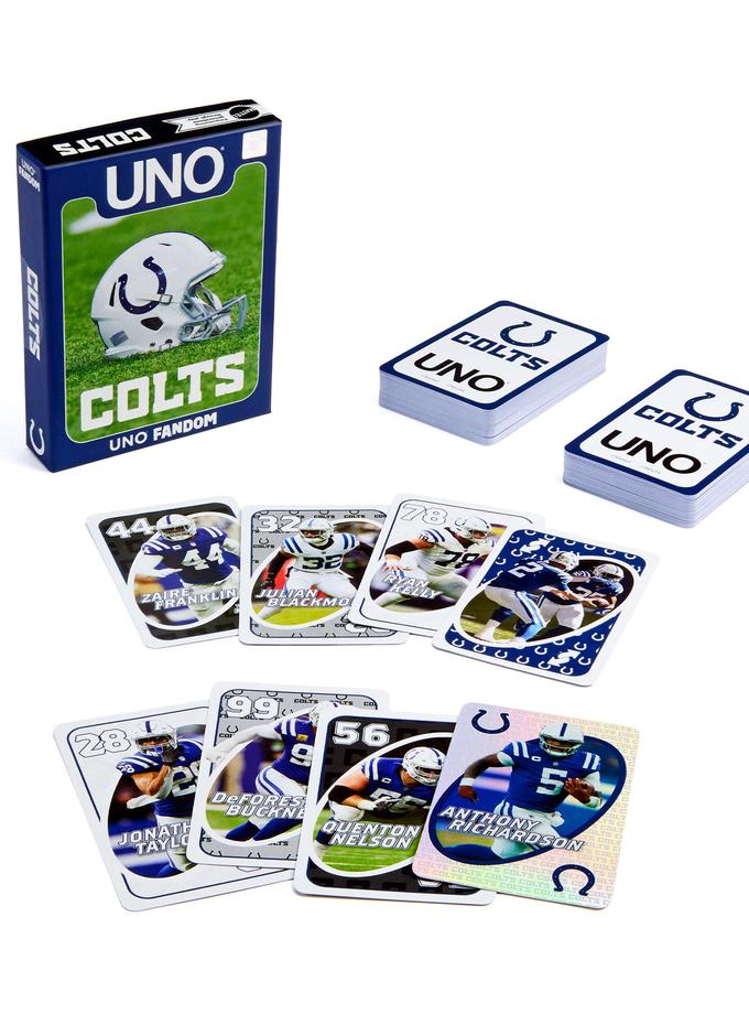 UNO Fandom NFL Indianapolis Colts Game Deck On Sale