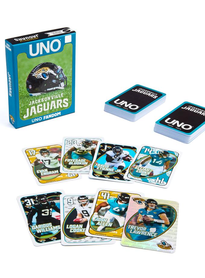 UNO Fandom NFL Jacksonville Jaguars Game Deck Best Price