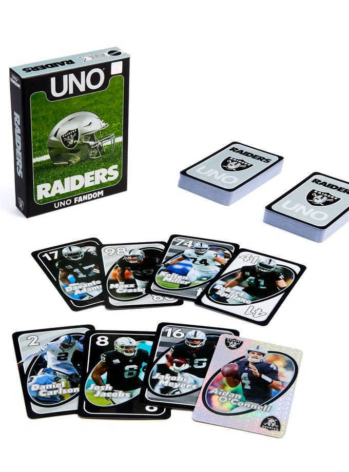 UNO Fandom NFL Las Vegas Raiders Game Deck On Sale