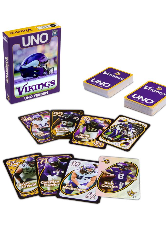 UNO Fandom NFL Minnesota Vikings Game Deck On Sale