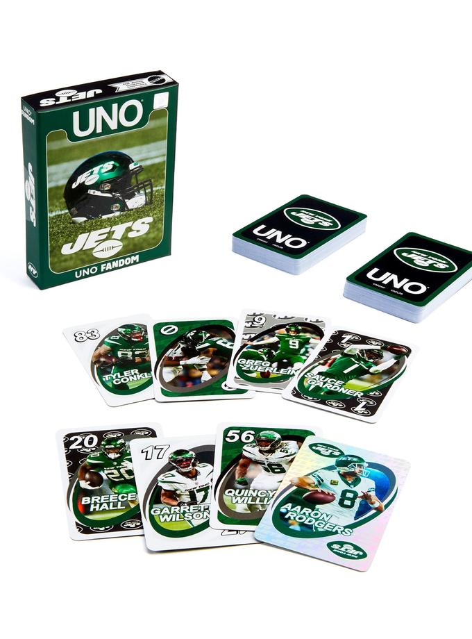 UNO Fandom NFL New York Jets Game Deck On Sale