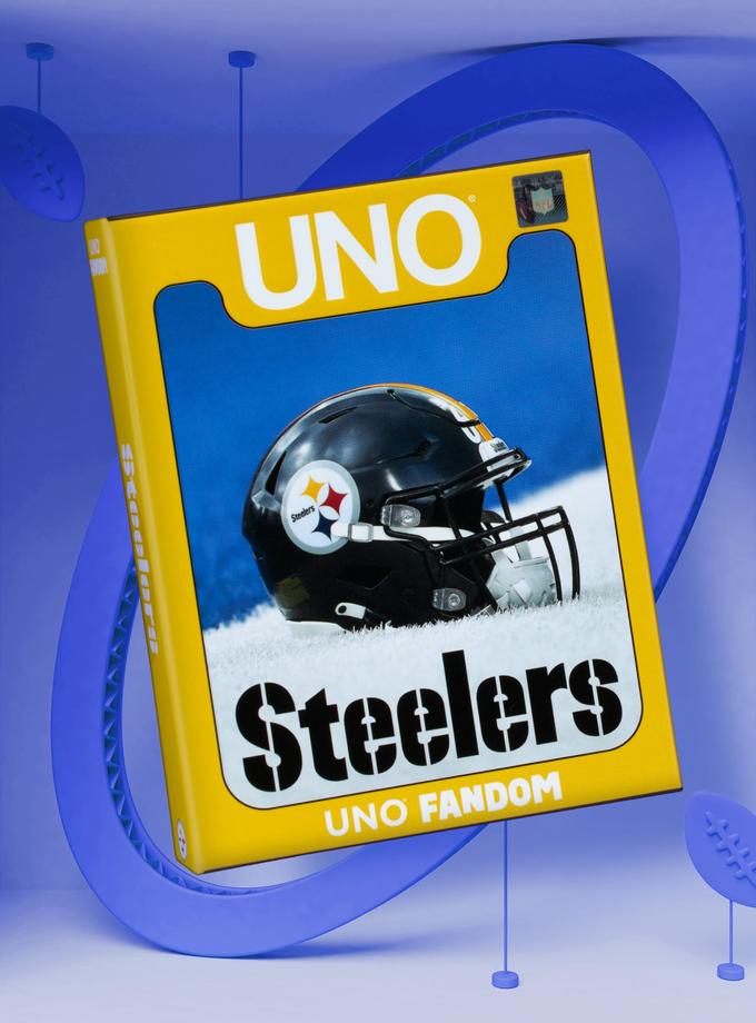 UNO Fandom NFL Pittsburgh Steelers Game Deck High Quality