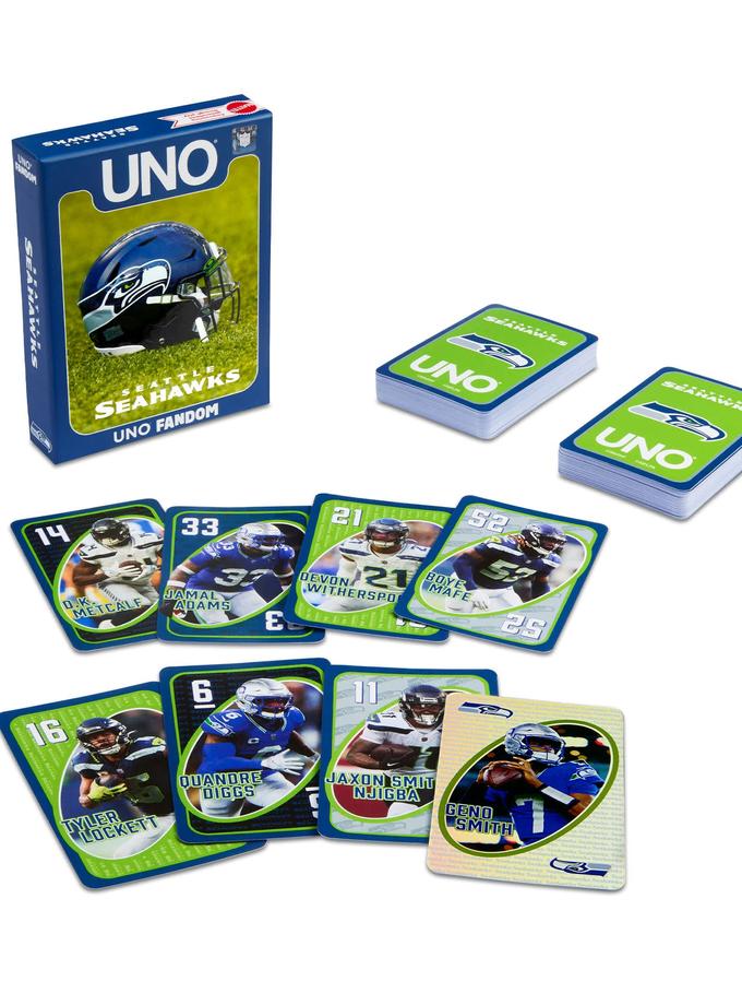 UNO Fandom NFL Seattle Seahawks Game Deck New Arrival