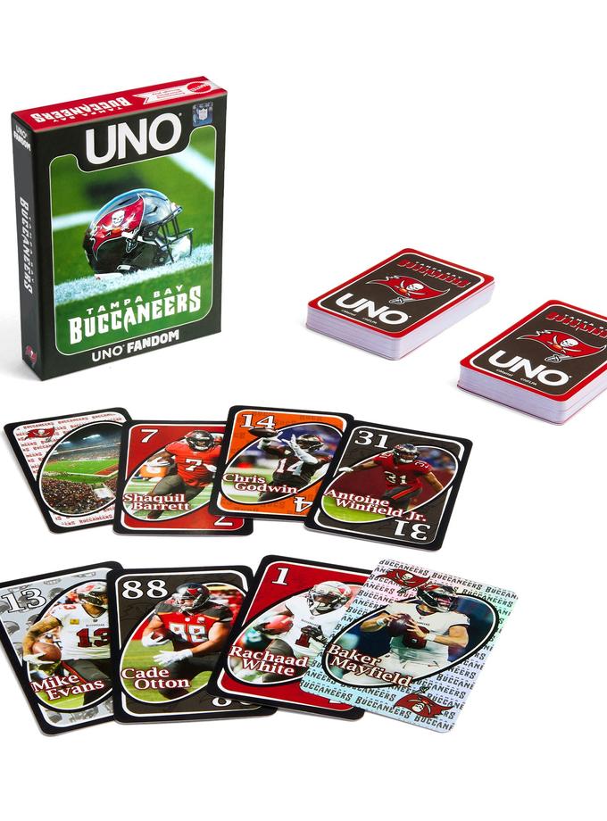 UNO Fandom NFL Tampa Bay Buccaneers Game Deck Free shipping