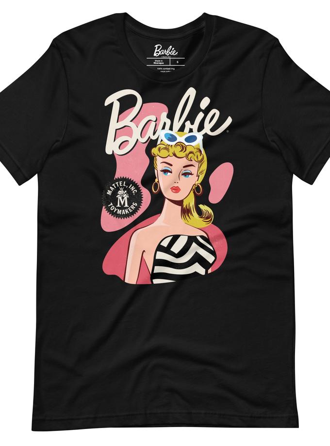 Vintage Barbie Black T-Shirt Best Seller