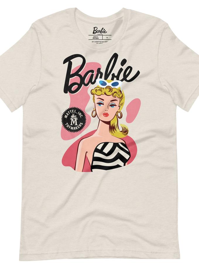 Vintage Barbie Oatmeal T-Shirt Best Buy