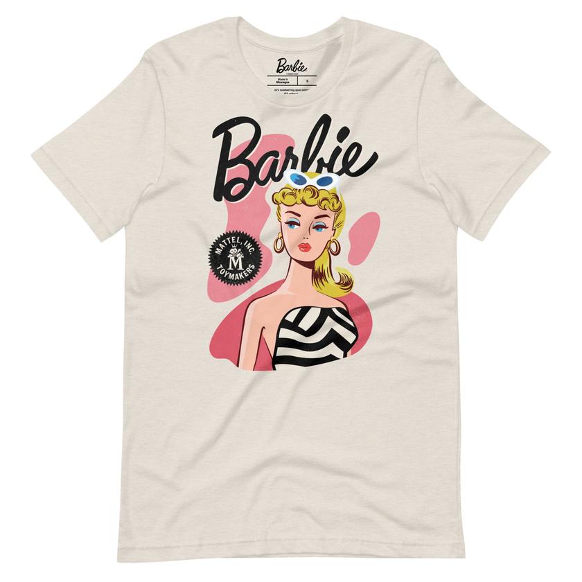 Vintage Barbie Oatmeal T-Shirt Best Buy