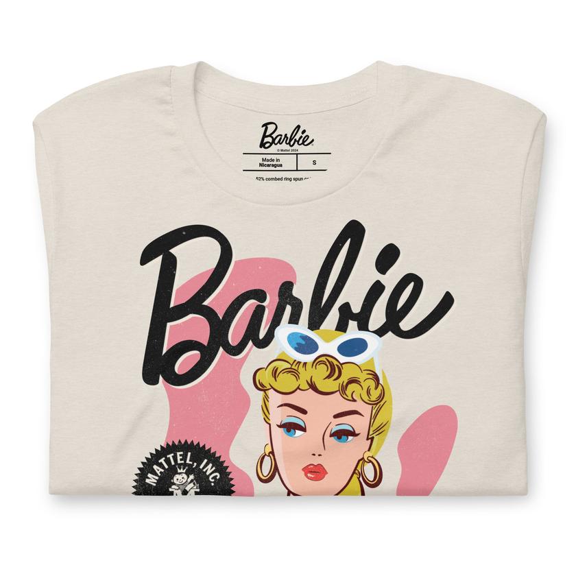 Vintage Barbie Oatmeal T-Shirt Best Buy