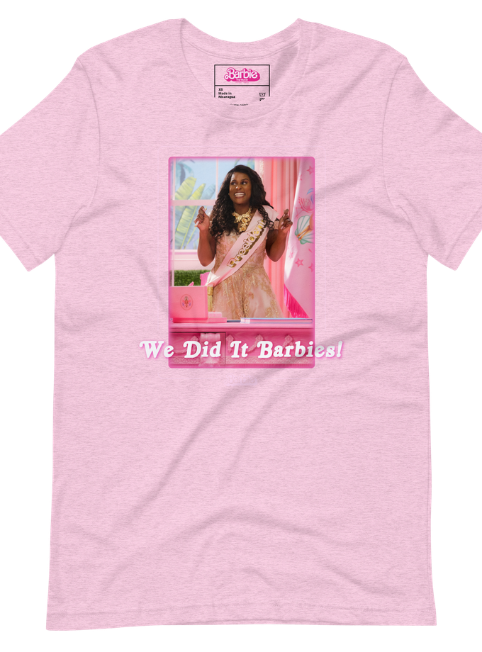 We Did It Barbies T-shirt – Barbie The Movie High Quality