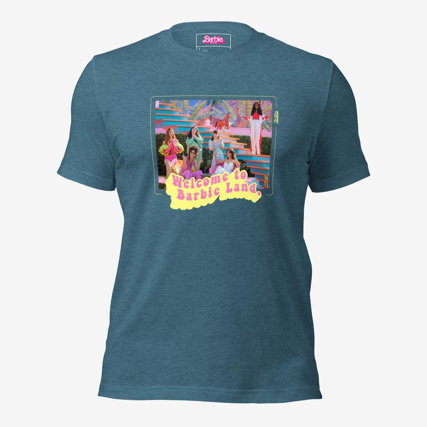 Welcome to Barbie Land T-shirt – Barbie The Movie For Sale