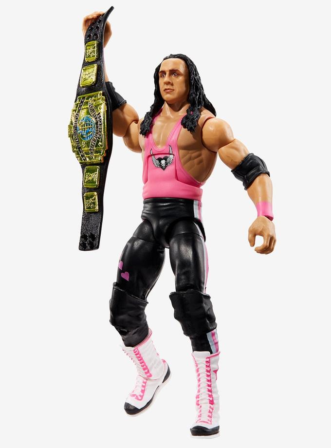 WWE Bret "Hit Man" Hart™ Elite Collection Action Figure Same Day Delivery