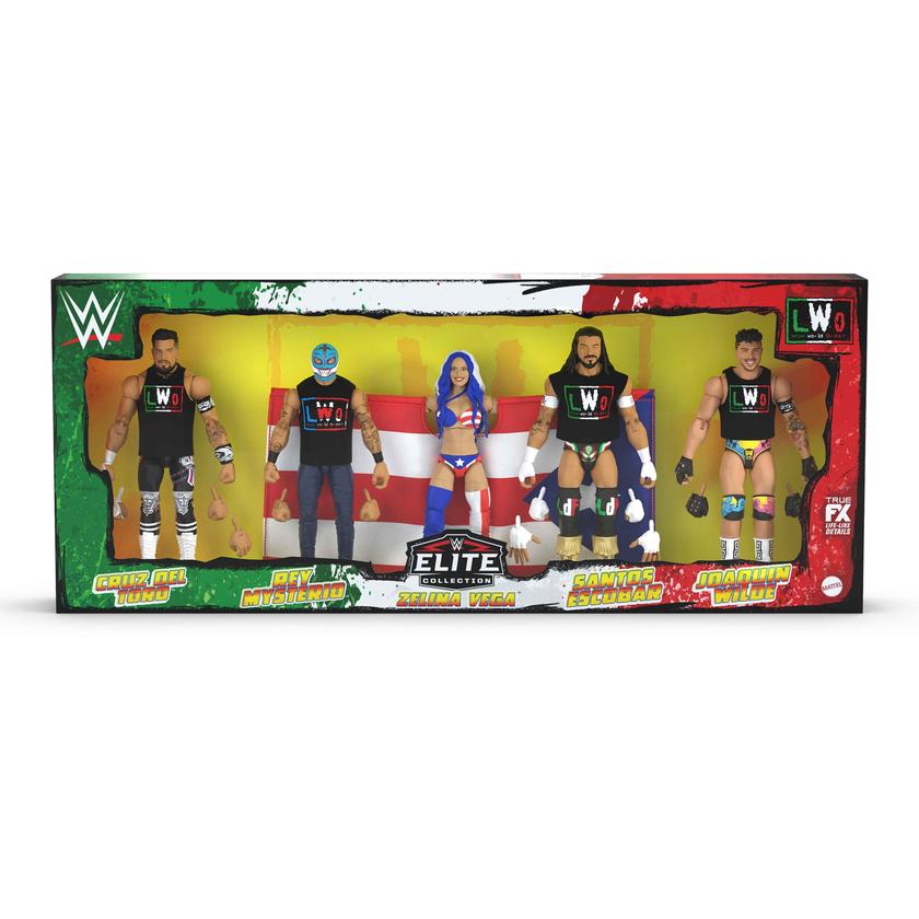 WWE Elite Collection Latino World Order (LWO) 5-Pack Same Day Delivery